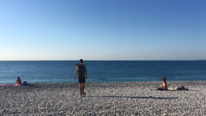 Arrivée du GR5 à Nice