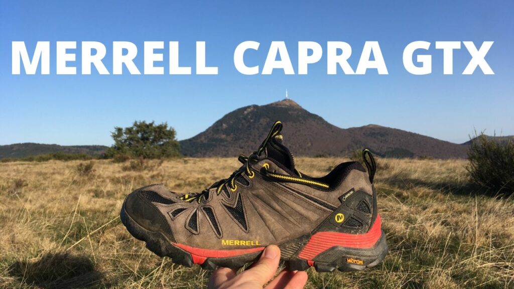 Les chaussures basses de randonnée Merrell Capra GTX