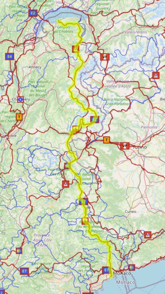 Equipement conseillé pour faire un randonnée ur le GR5 Alpes
