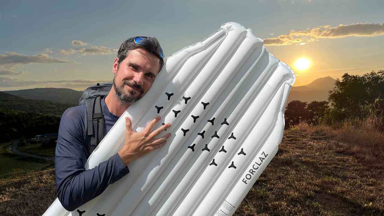 Matelas Gonflable De Trekking MT500 Air De Forclaz Le Banquier Randonneur Matelas Gonflable De Trekking MT500 Air De Forclaz Le Banquier Randonneur