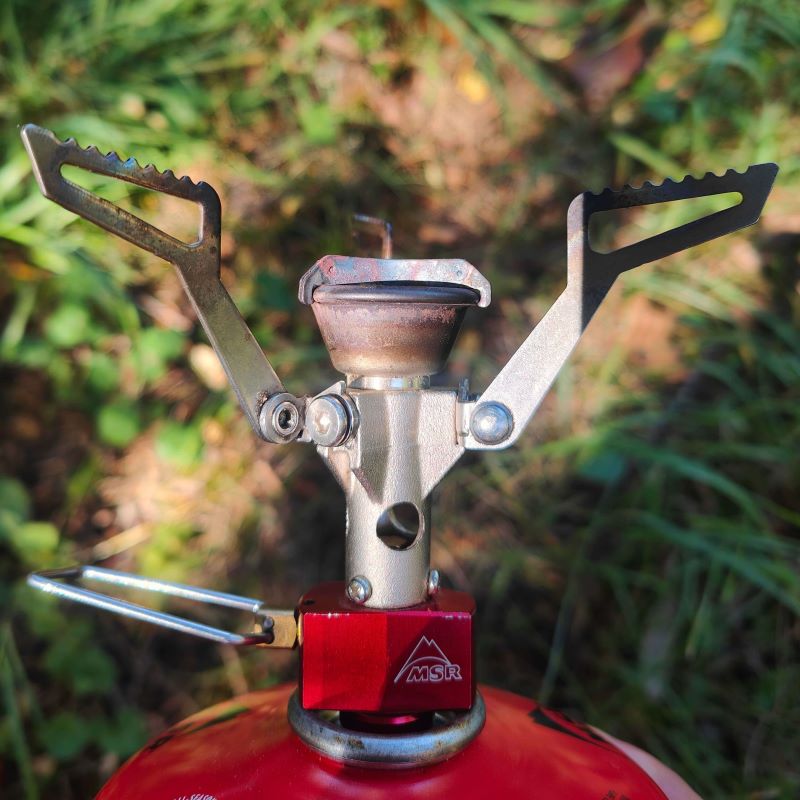 zoom sur le bruleur pocket rocket 2