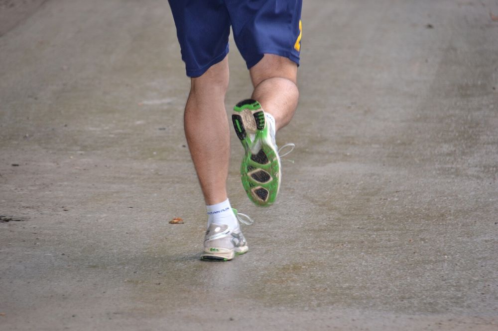 personne qui fait son jogging