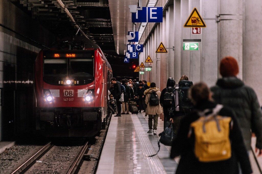 ligne de train pour Fontainebleau-Avon