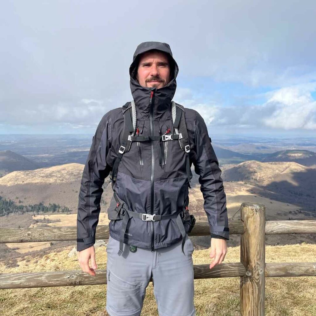 Veste Cimalp Cosmiques avec capuche