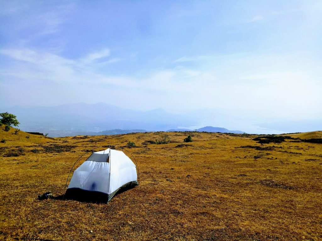 tente en bivouac