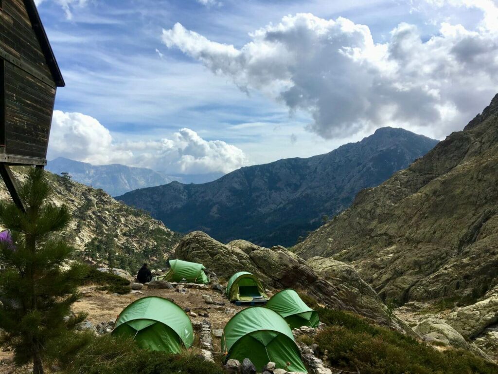 bivouac sur le GR20